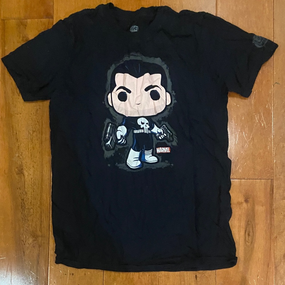 Marvel Black Punisher Graphic Tee